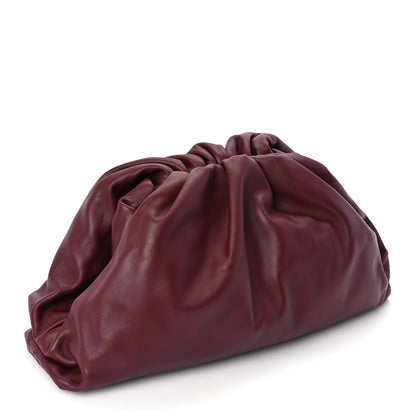 Bottega Veneta Smooth Butter Calf The Pouch Oversized Clutch  Bordeaux 3 of 9
