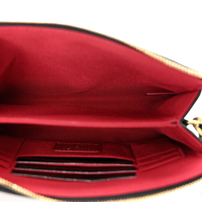 Chanel Shiny Goatskin Quilted Small Chanel 19 Pouch With Handle Black 5 of 7