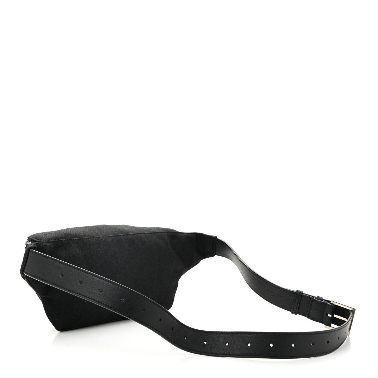 Canvas Monogram Belt Bag Black
