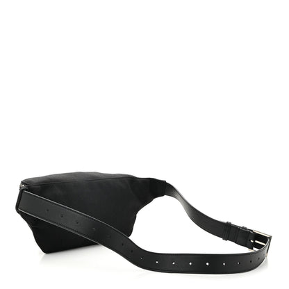 Saint Laurent Canvas Monogram Belt Bag Black 3 of 7
