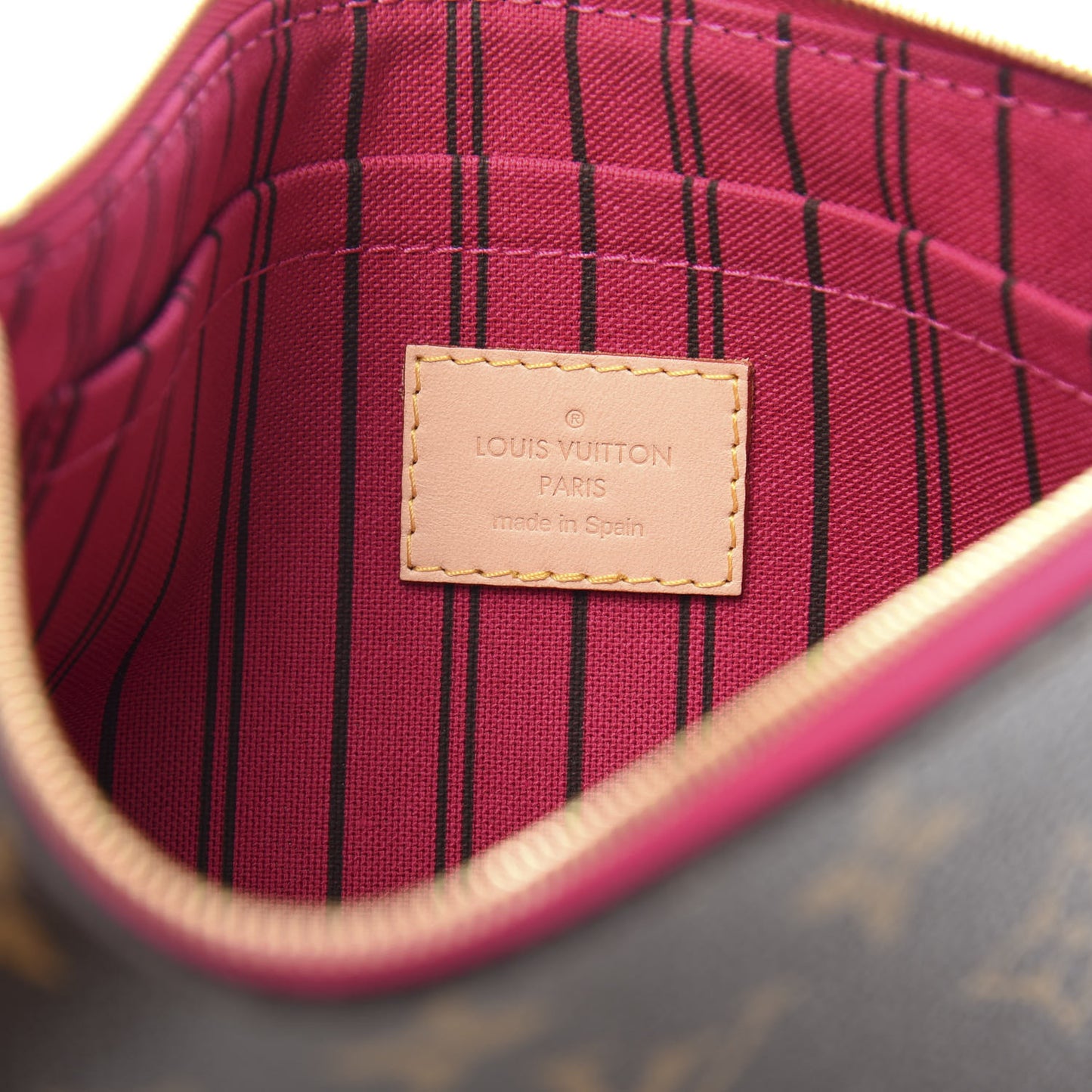 Monogram Neverfull MM GM Pochette Pivoine