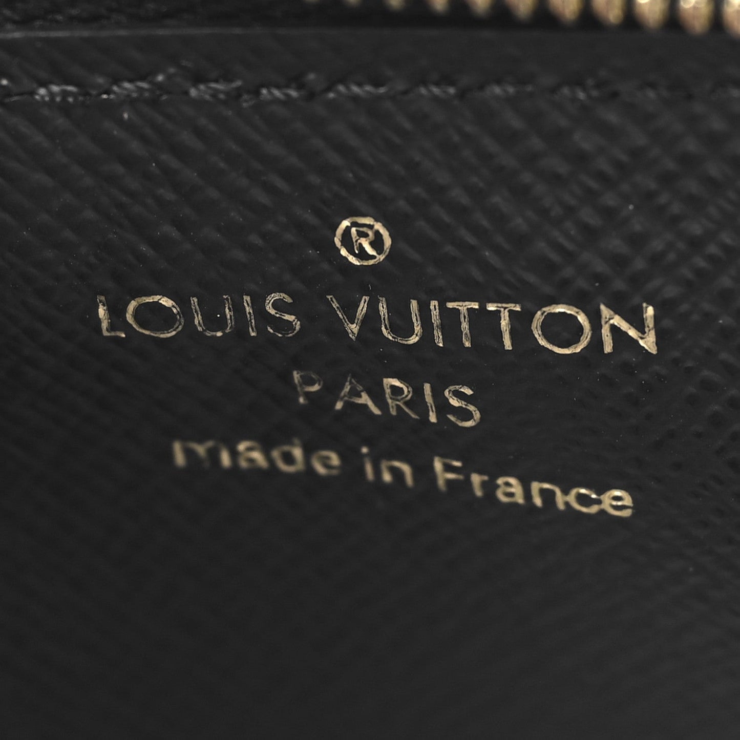 Reverse Monogram Recto Verso Card Holder Brown