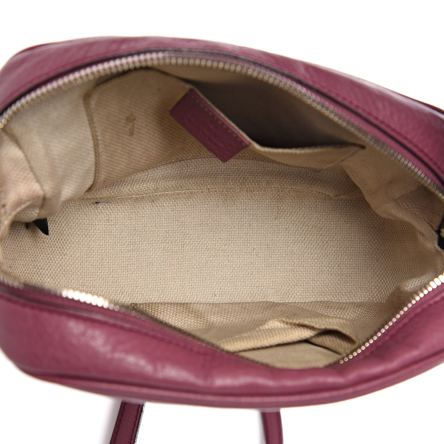 Gucci Pebbled Calfskin Small Soho Disco Bag Peonia Flower 4 of 16