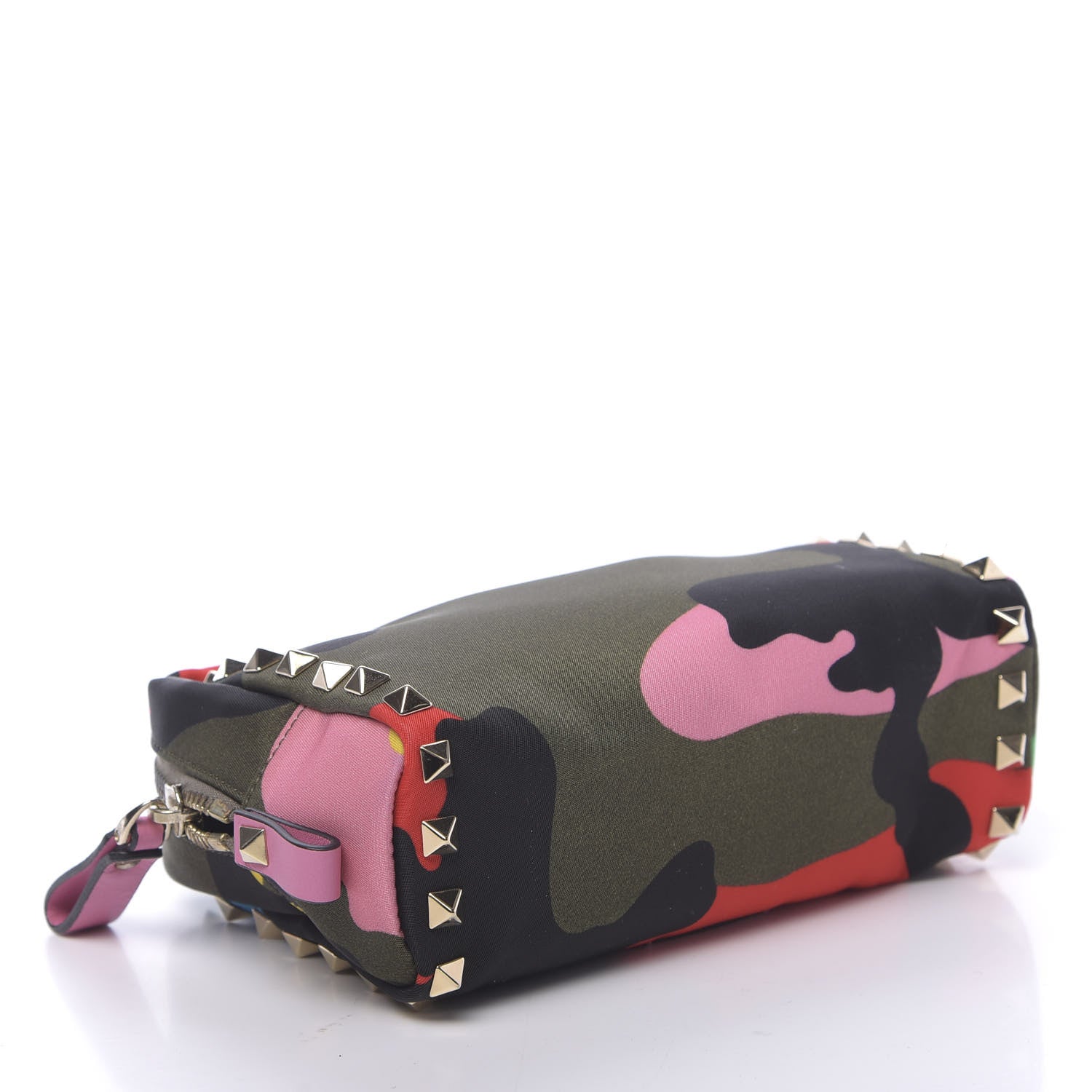 Valentino Garavani Nylon Camouflage Rockstud Pouch Multicolor 4 of 9