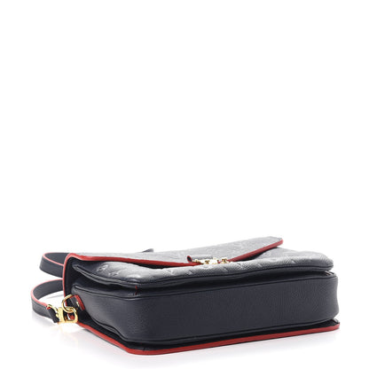 Louis Vuitton Empreinte Pochette Metis Marine Rouge 4 of 8