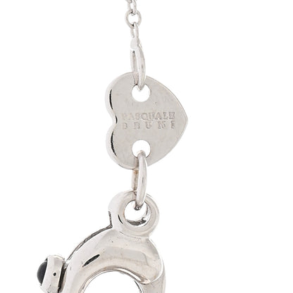 Pasquale Bruni 18K White Gold Diamond Ghirlanda Classics Cross Necklace 4 of 4