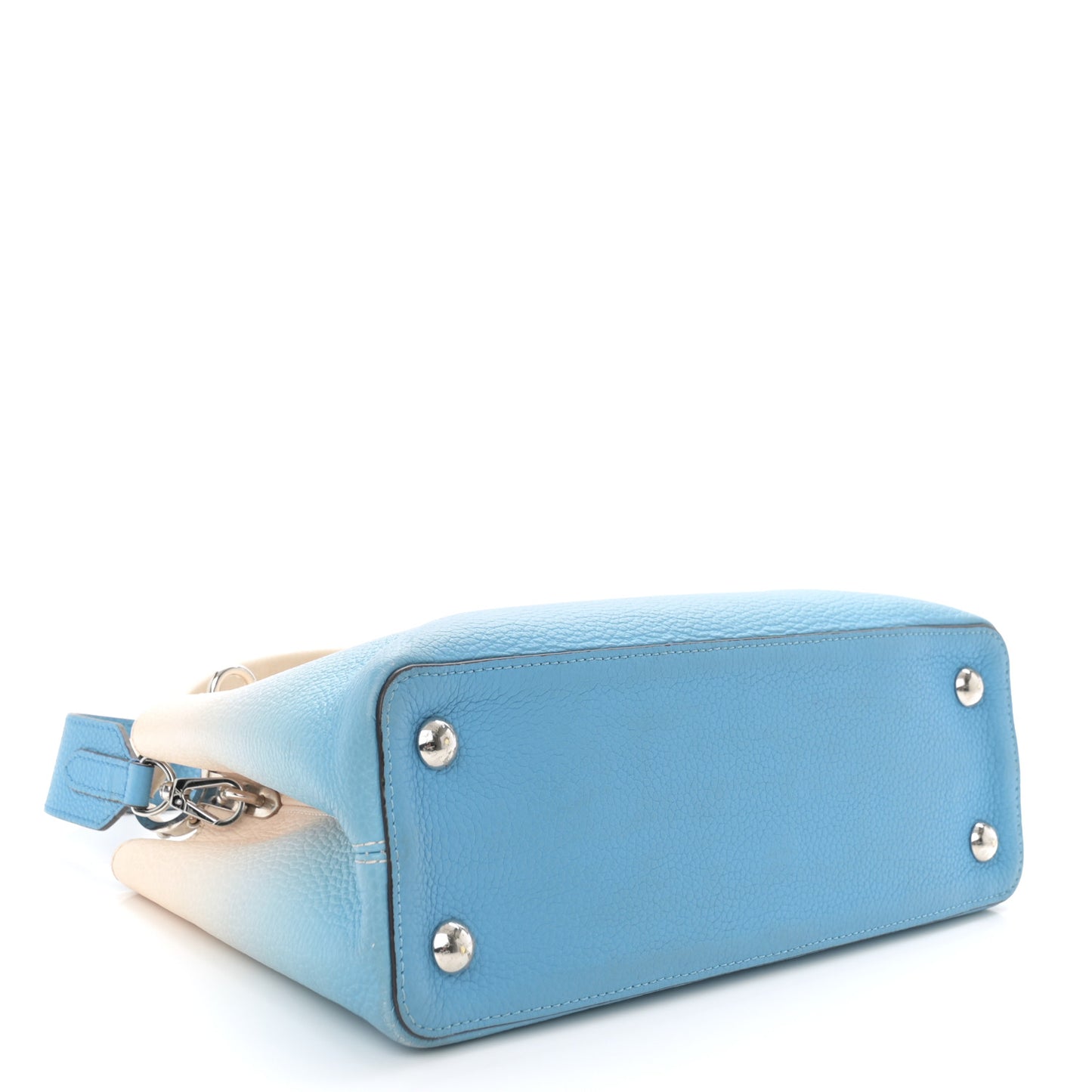 Taurillon Capucines MM Gradient Blue