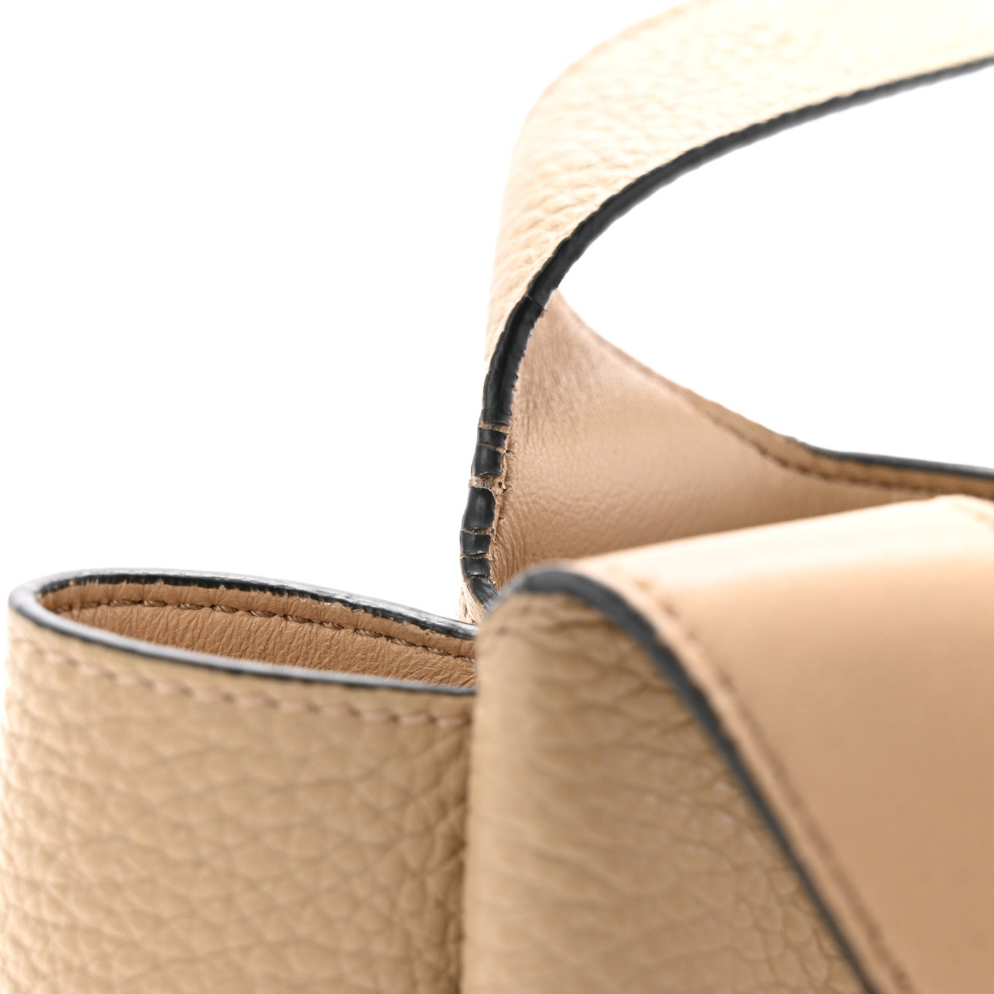 Vitello Daino Soft Mini Dynamique Tote Sabbia