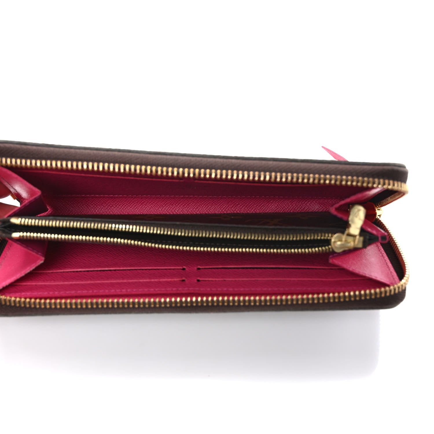 Louis Vuitton Monogram Clemence Wallet Fuchsia 5 of 10