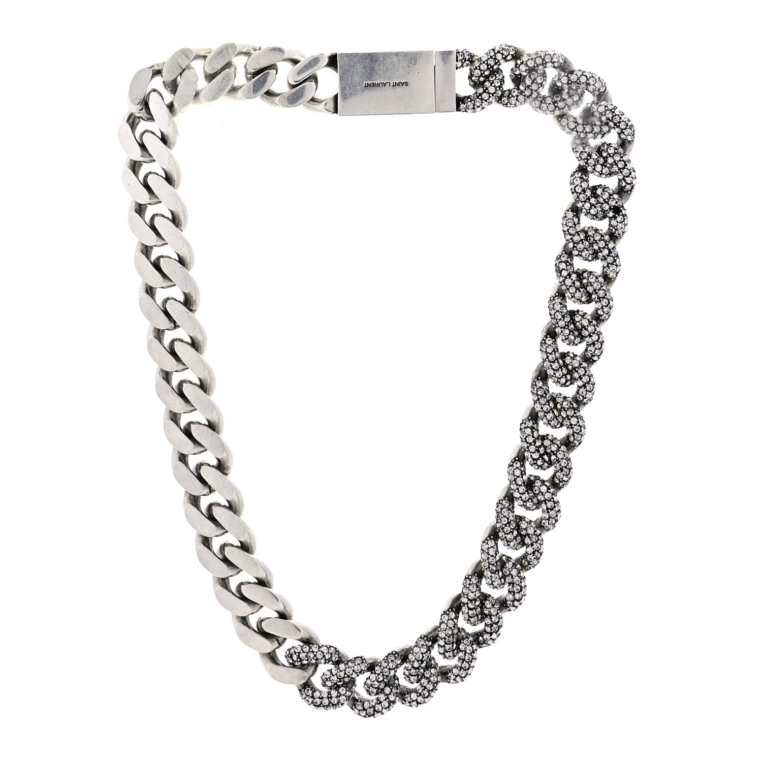 Saint Laurent Curb Chain Necklace 3 of 4