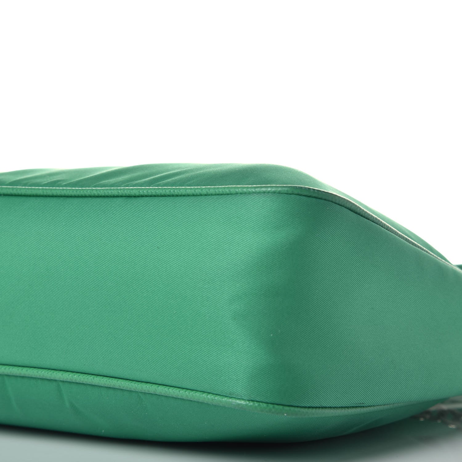 Prada Nylon Re-Edition 2005 Shoulder Bag Menta 8 of 8