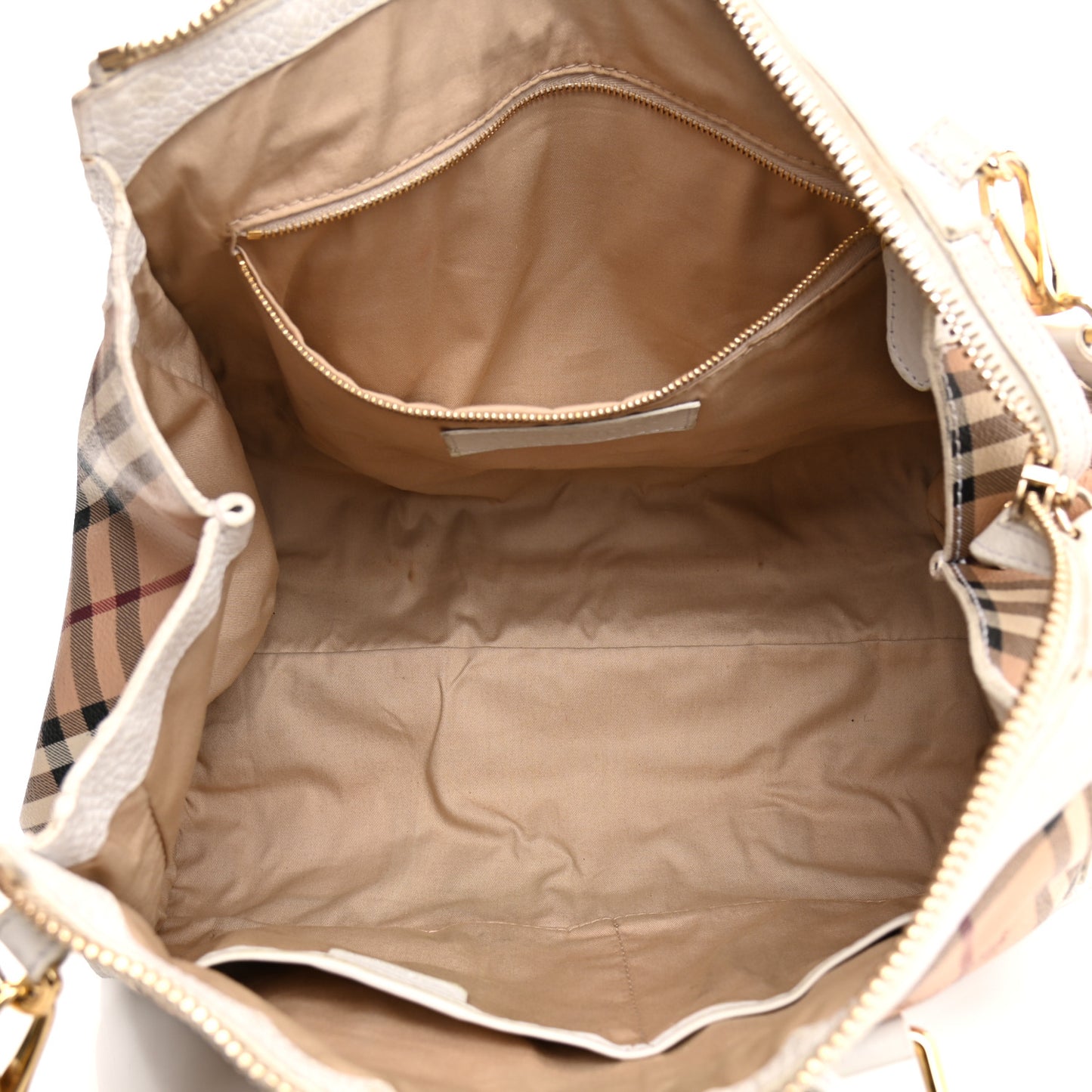 Haymarket Check Small Gladstone White