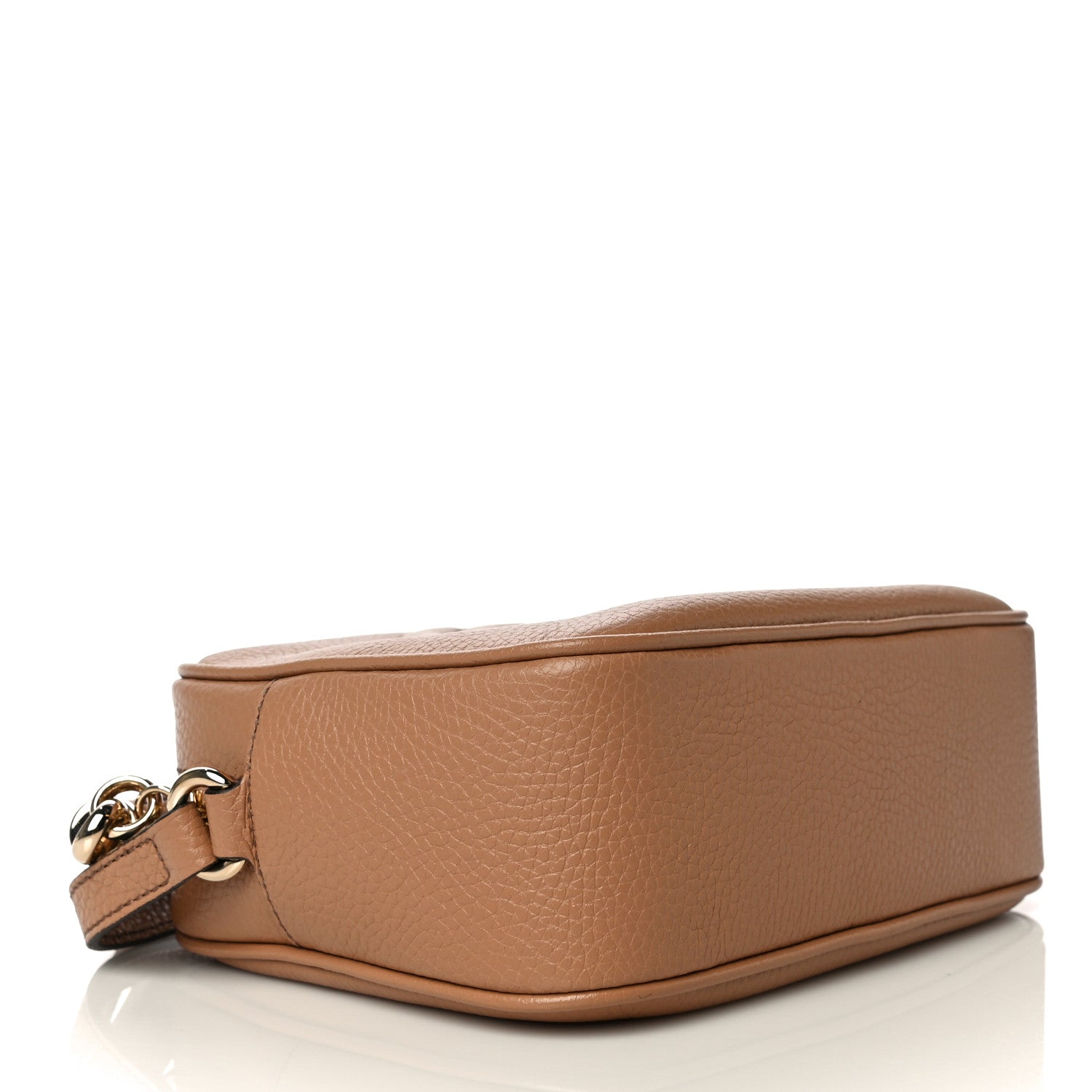 Gucci Pebbled Calfskin Small Soho Disco Bag Camelia 4 of 11