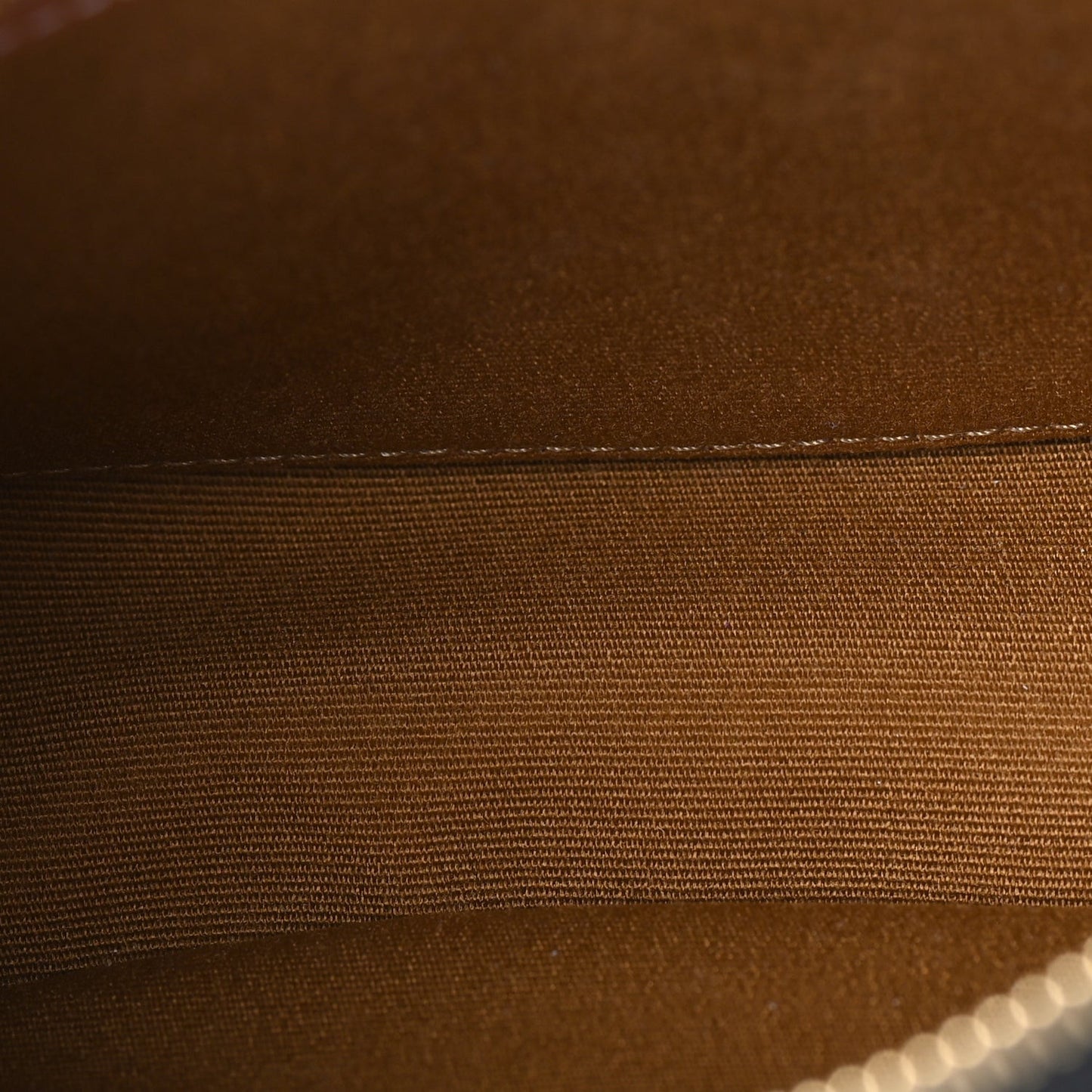 Triomphe Canvas Calfskin Ava Shoulder Bag Tan