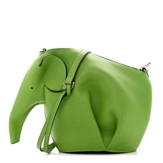 Loewe Calfskin Mini Elephant Crossbody Bag Apple Green 1 of 1