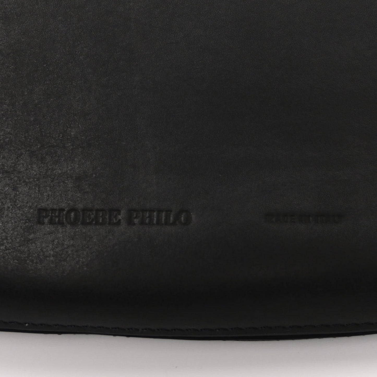 Calfskin Bean Bag Black