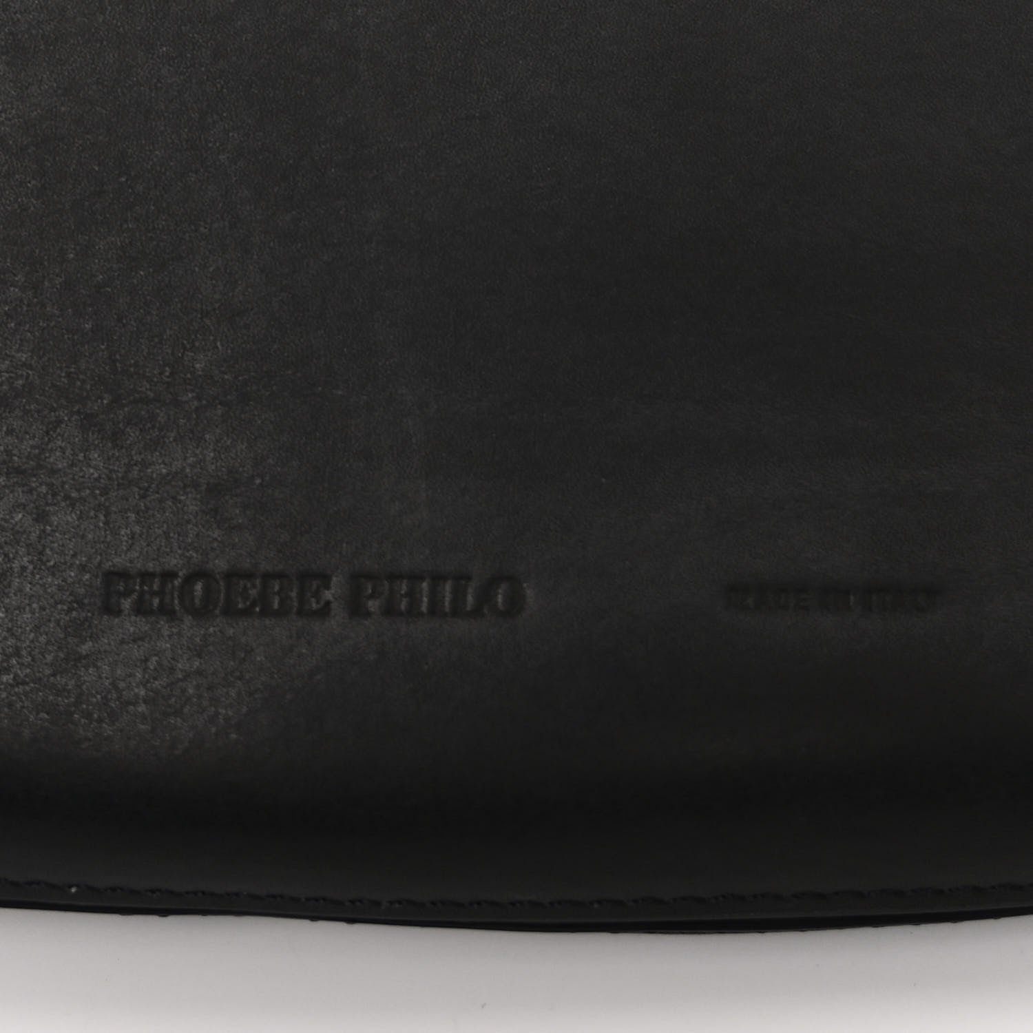 Phoebe Philo Calfskin Bean Bag Black 7 of 13