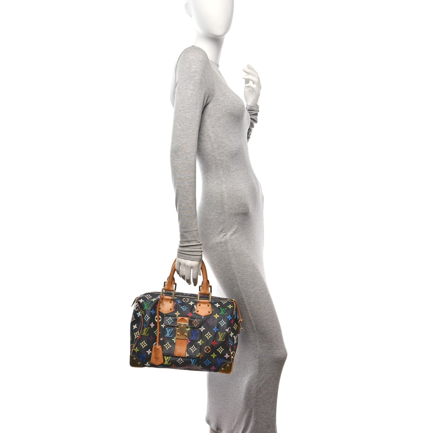 Monogram Multicolor Speedy 30 Black