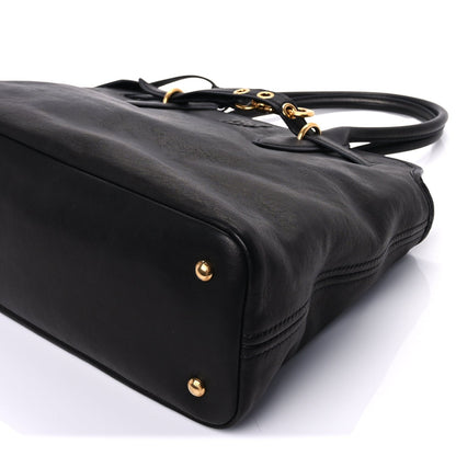 Miu Miu Nappa Medium Aventure Bag  Black 8 of 8