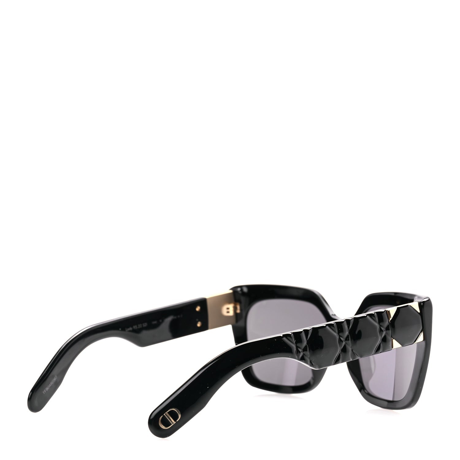 Christian Dior Acetate Cannage Lady 95.22 S21 Sunglasses Black 4 of 7