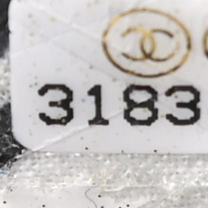 Chanel Lambskin Quilted Flap Card Holder Wallet Black 8 of 10