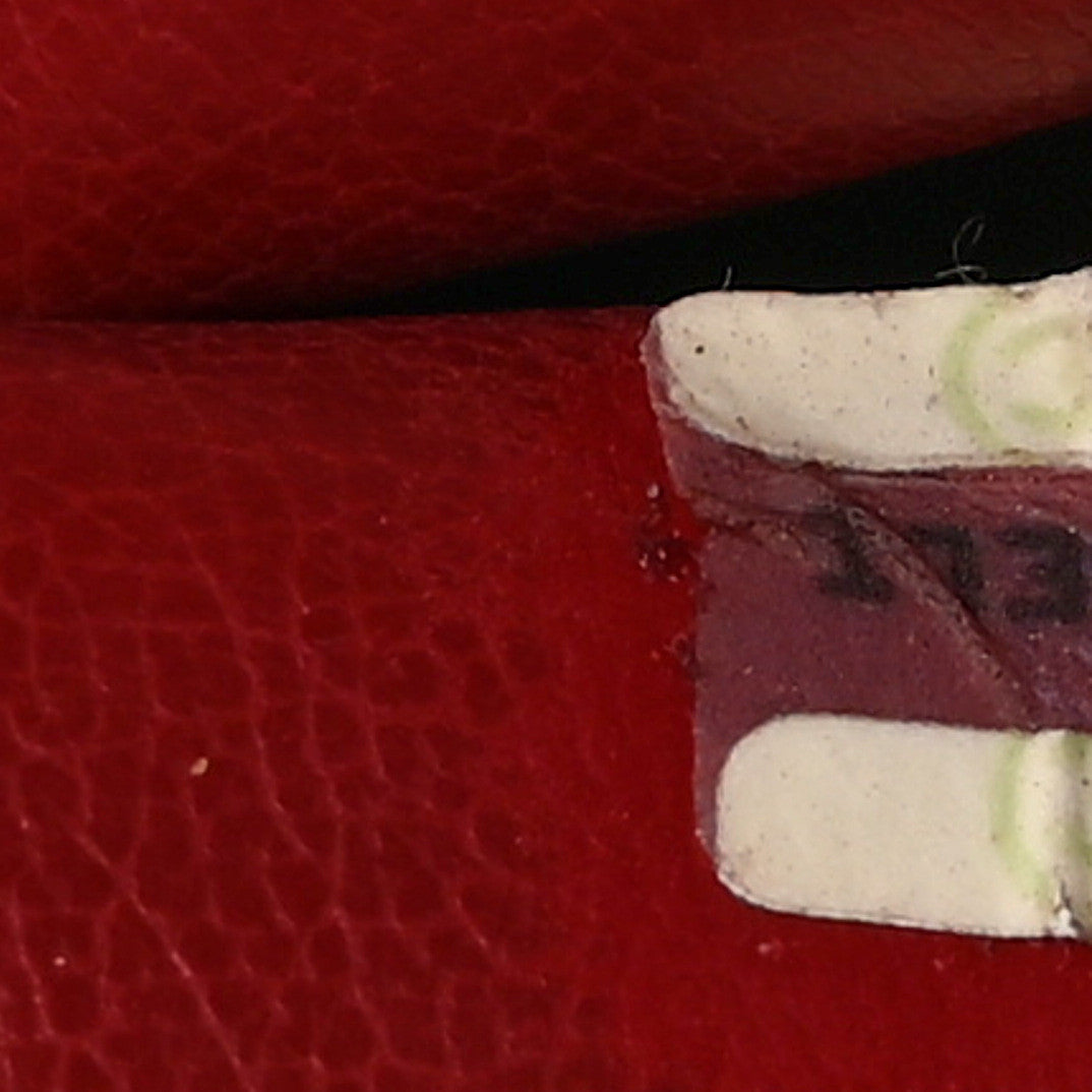 Chanel Lambskin CC Drawstring Shoulder Bag Red 9 of 13