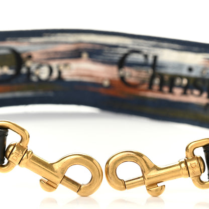 Christian Dior Canvas Embroidered Studded KaleiDiorscopic Shoulder Strap Multicolor 5 of 11