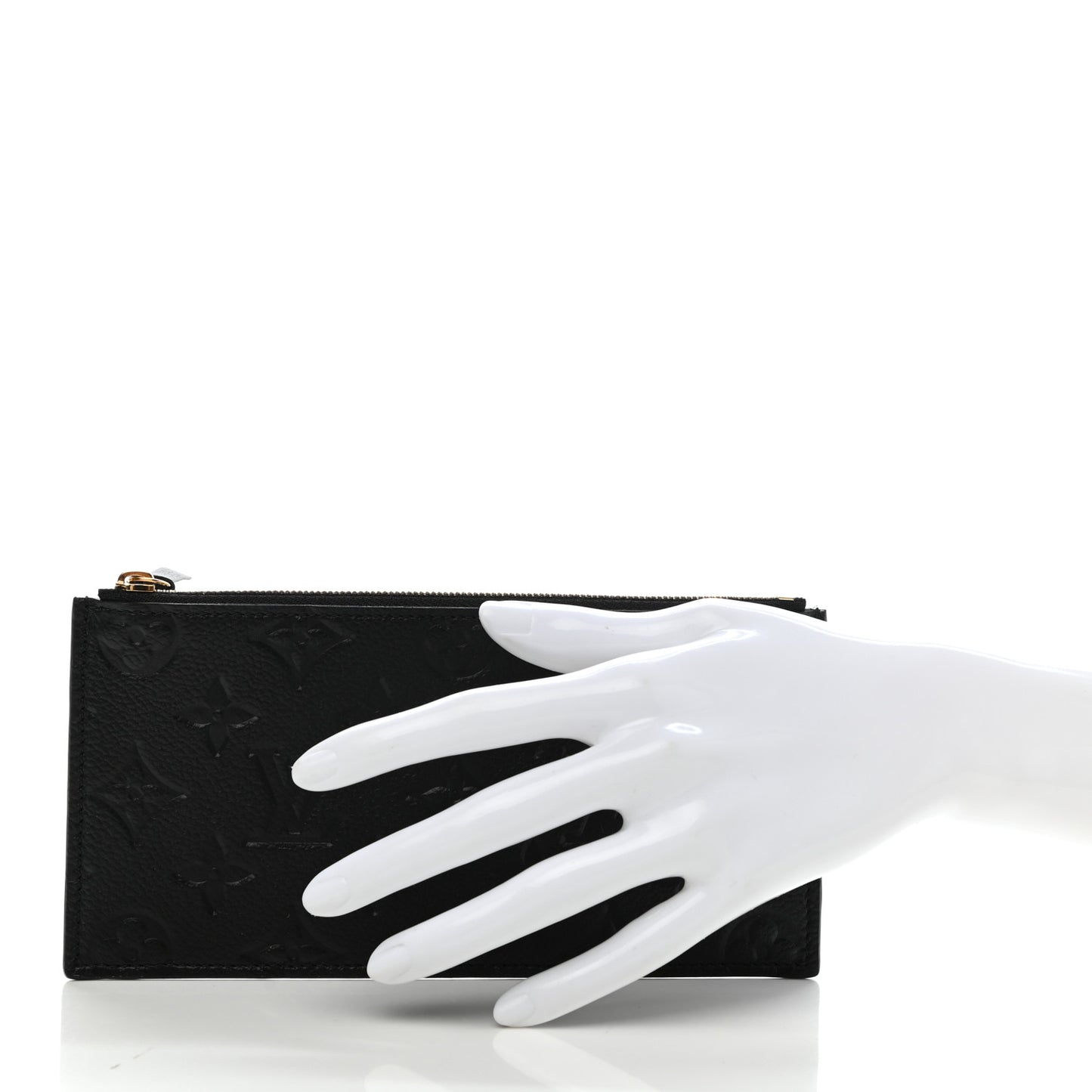 Empreinte Felicie Chain Wallet Zippered Insert Black