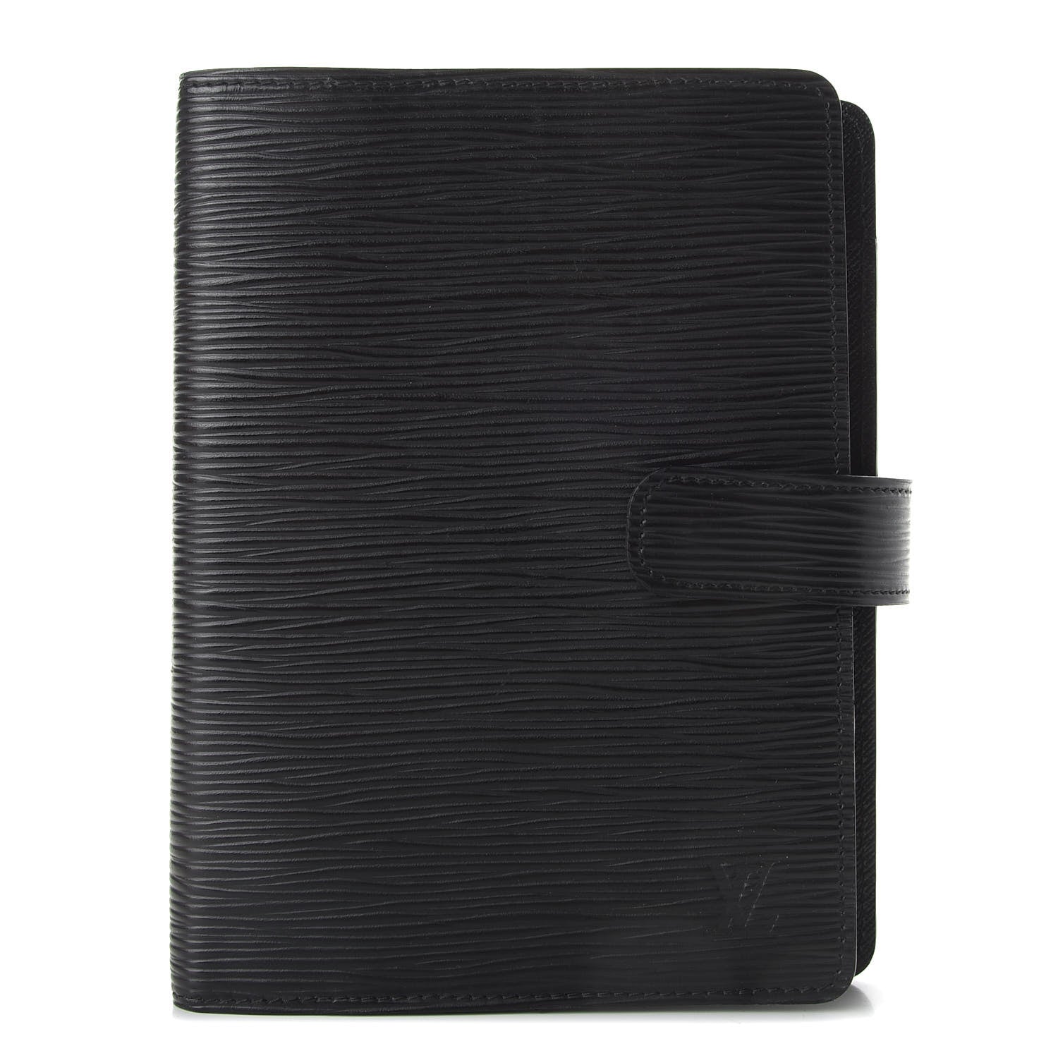 Louis Vuitton Epi Medium Ring Agenda Cover Black 1 of 7