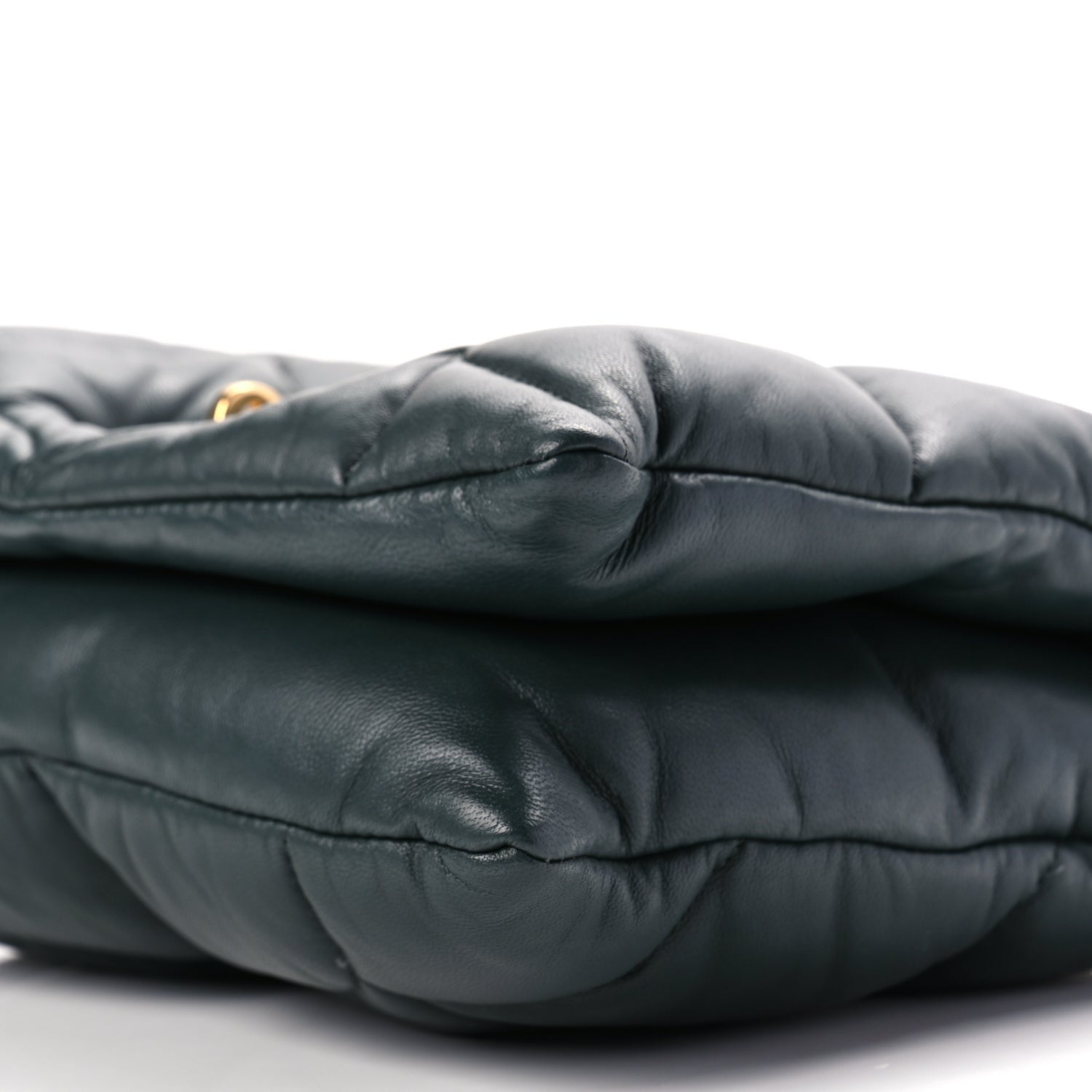 Mulberry Nappa Pillow Quilted Little Softie Bag  Green 8 of 8