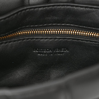 Bottega Veneta Nappa Maxi Intreccio Small Padded Cassette Crossbody Bag Black 6 of 7