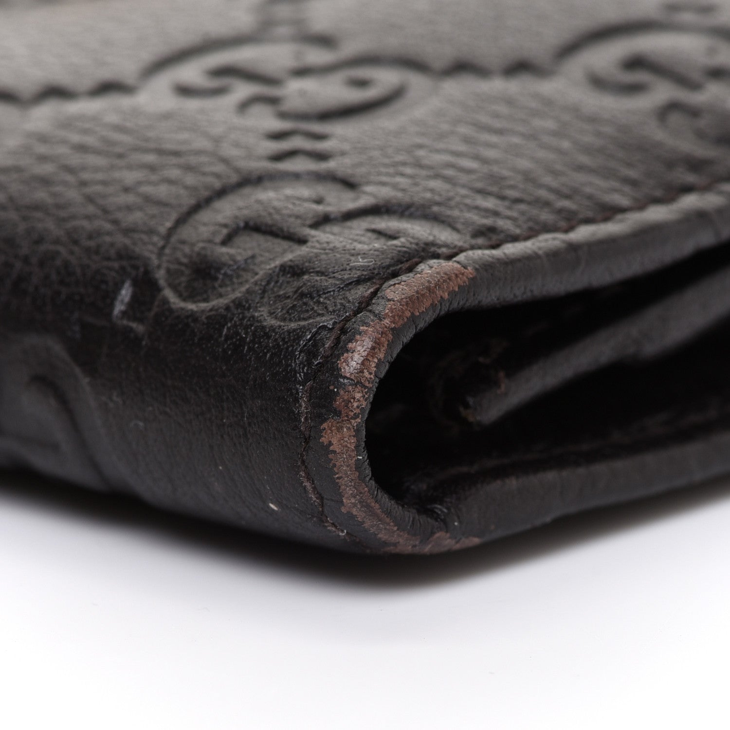 Gucci Guccissima Ladies Web Long Wallet Black 10 of 13