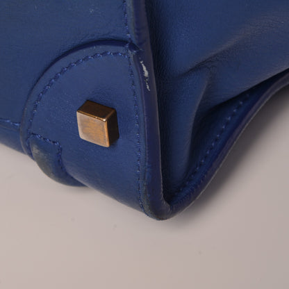 Celine Smooth Calfskin Mini Luggage Electric Blue 21 of 26