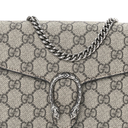 Gucci GG Supreme Monogram Mini Dionysus Chain Wallet  Beige Taupe 6 of 7