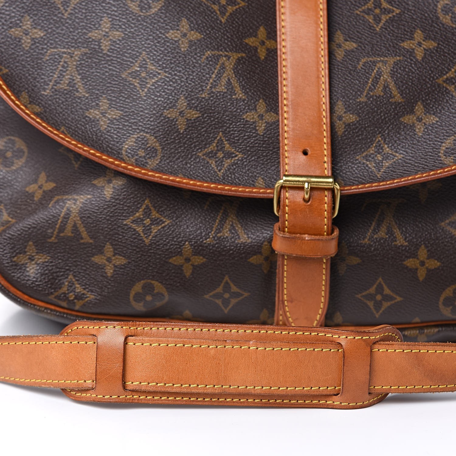 Louis Vuitton Monogram Saumur 35 14 of 17