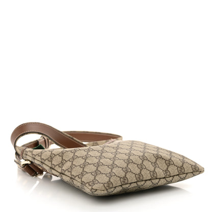 Gucci GG Plus Monogram Signature Web Loop Messenger Brown 4 of 10