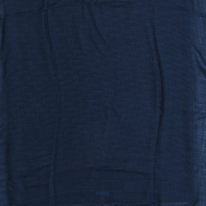 Christian Dior Wool Silk Cashmere Oblique Shawl Blue 3 of 5
