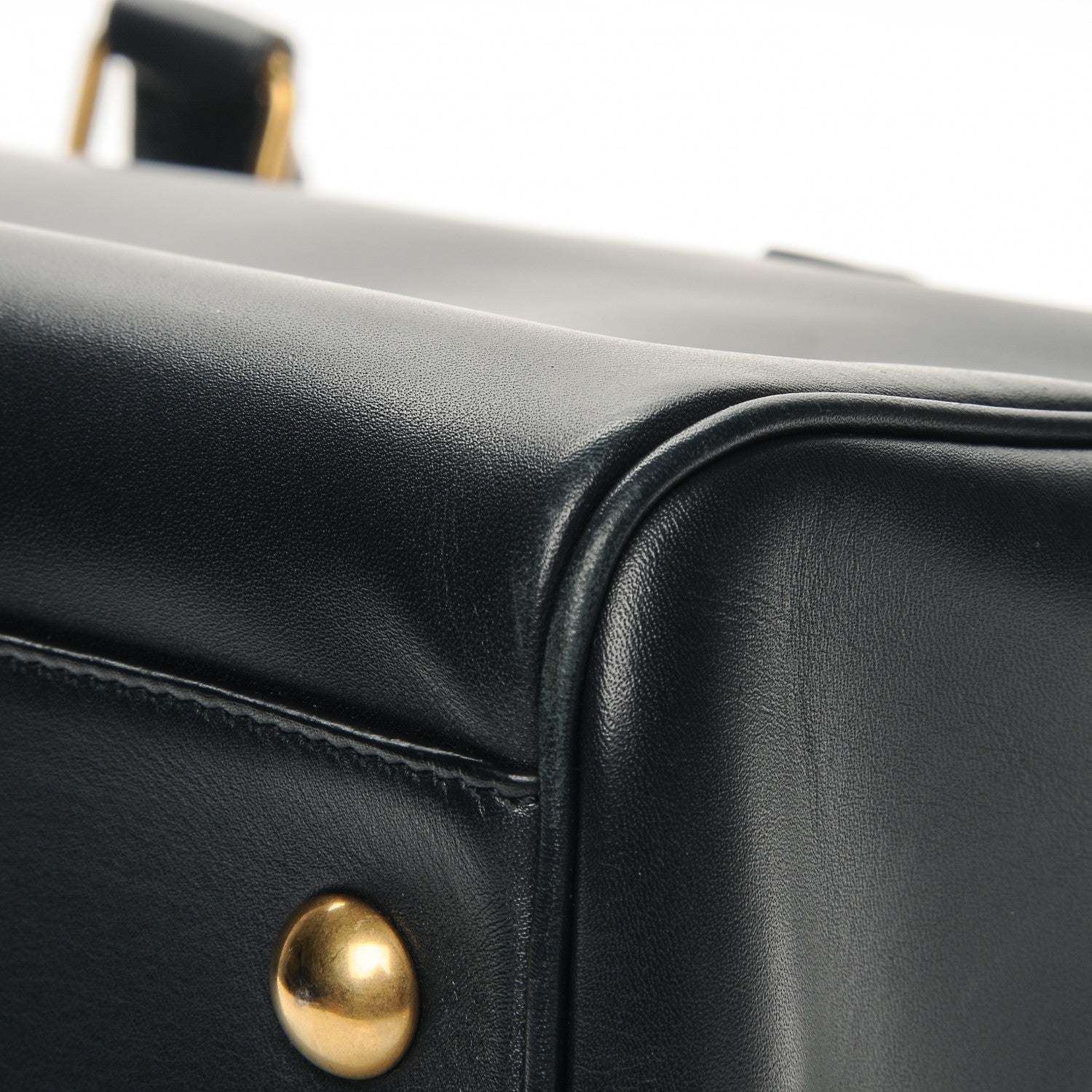 Saint Laurent Calfskin Classic Duffle 6 Marine 13 of 18