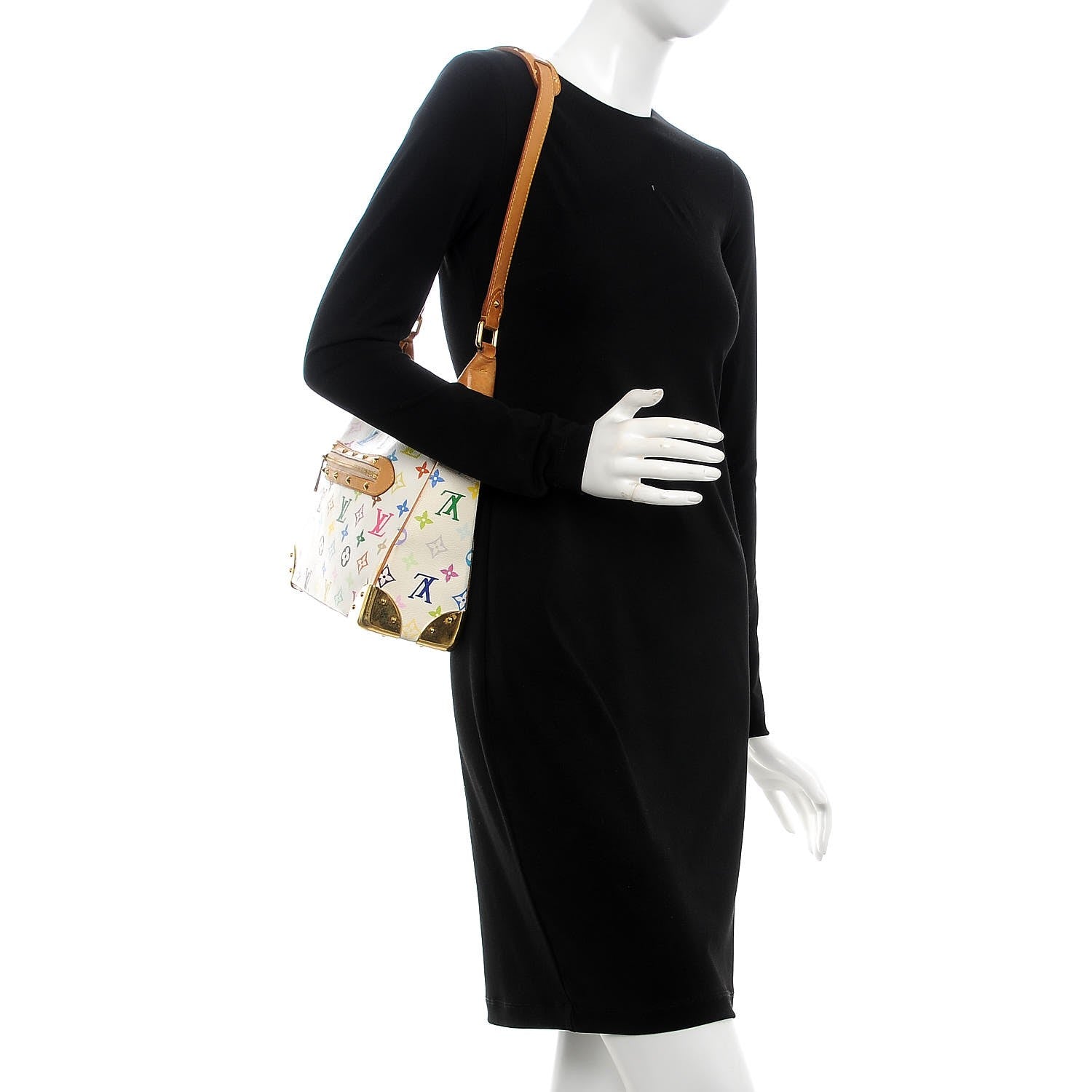 Louis Vuitton Monogram Multicolor Boulogne White 2 of 6