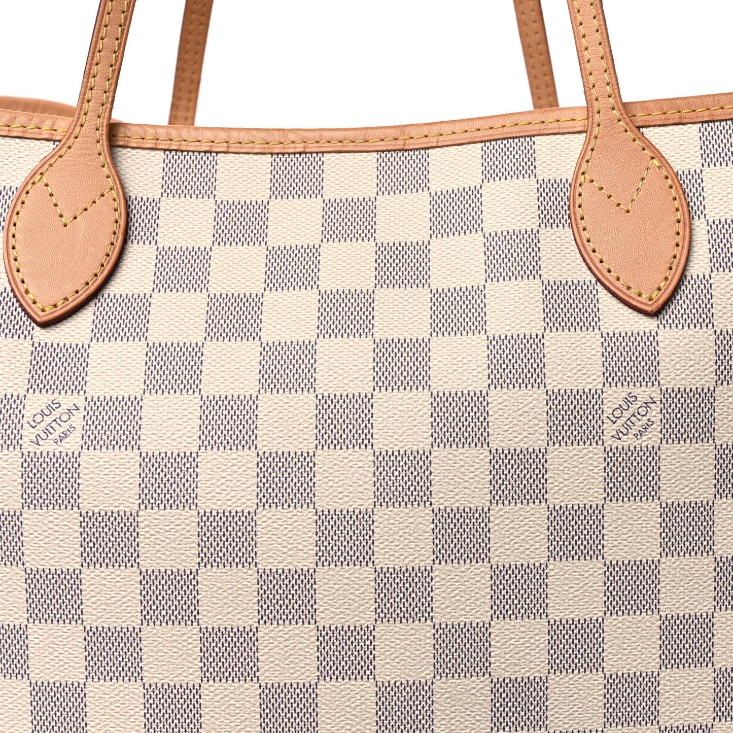 Damier Azur Neo Neverfull Rose Ballerine