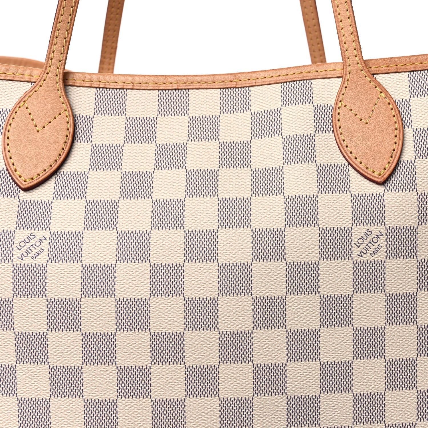 Louis Vuitton Damier Azur Neo Neverfull Rose Ballerine 6 of 8