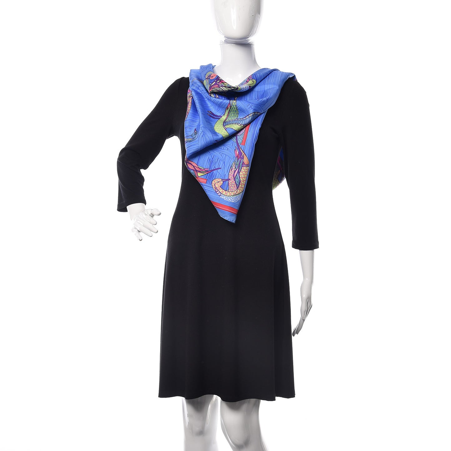 Silk La Mare aux Canards Scarf 90