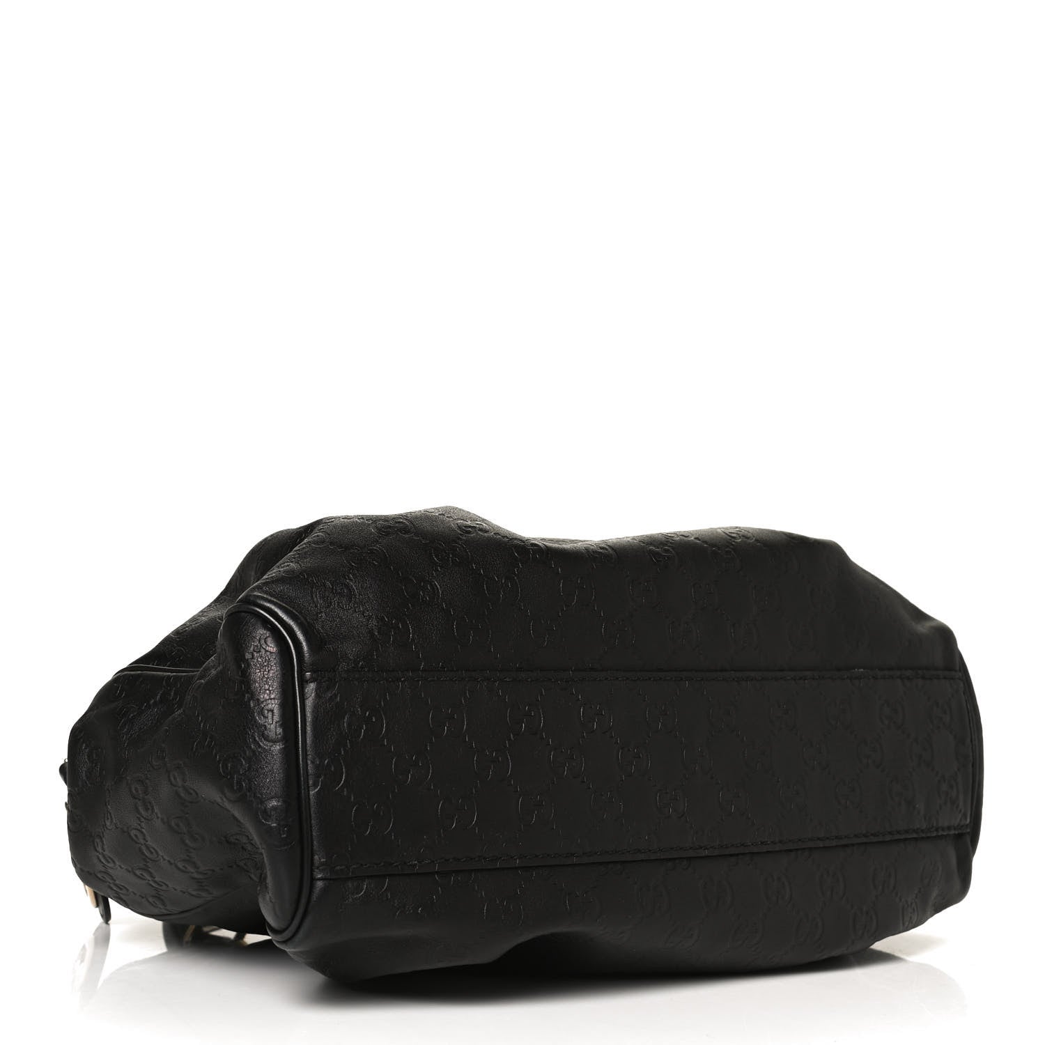 Gucci Guccissima Medium Sukey Tote Black 4 of 14