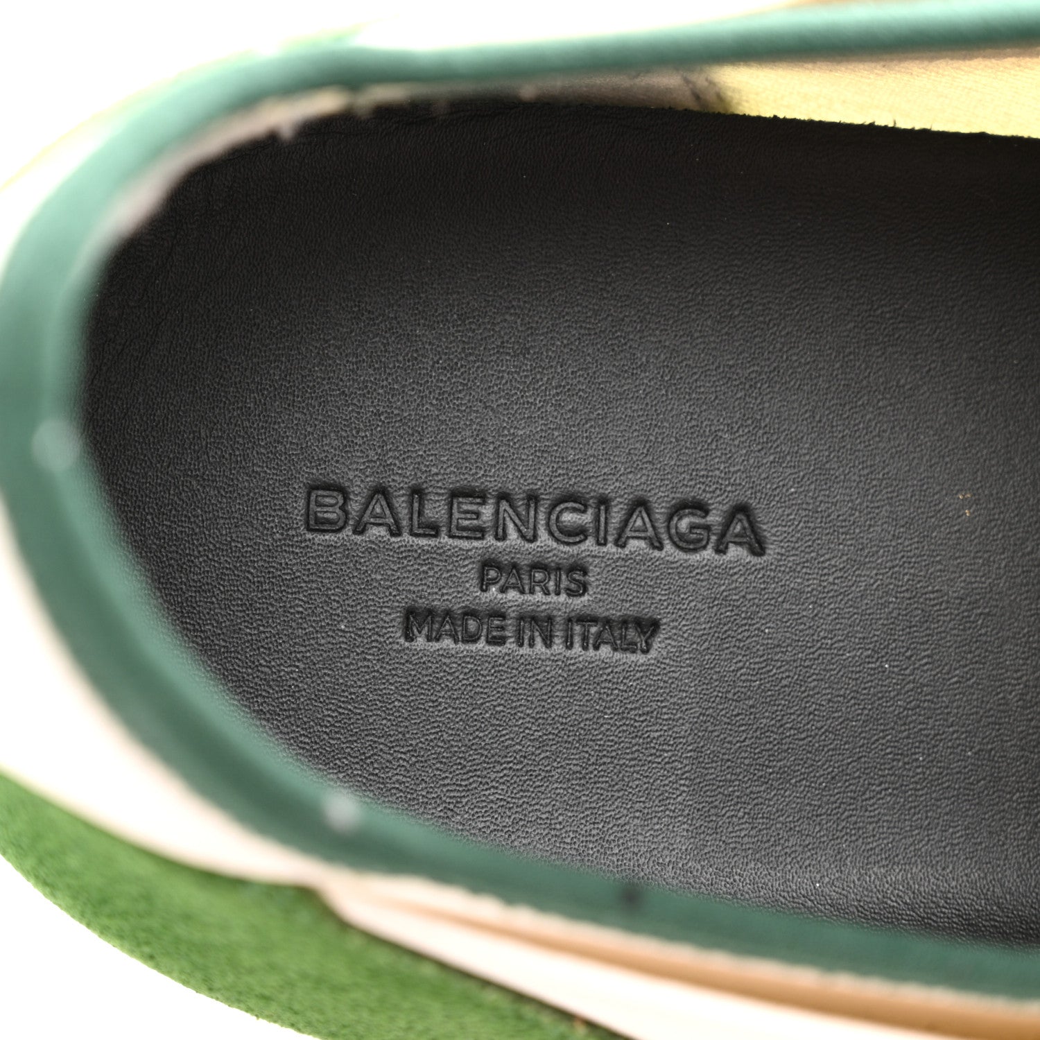 Balenciaga Mesh Calfskin Neoprene Womens Race Runner Sneakers 41 White 8 of 9