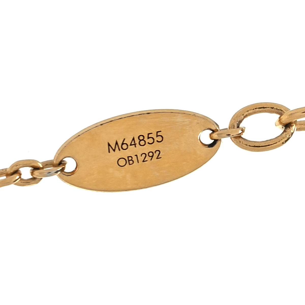 Louis Vuitton Blooming supple necklace Gold 3 of 4