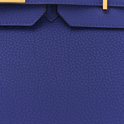 Hermes Togo Birkin 35 Bleu Electrique 8 of 12