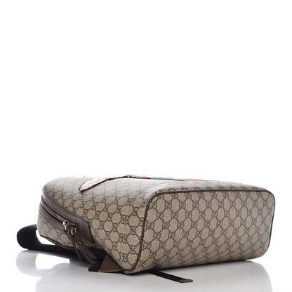 Gucci GG Supreme Monogram Web Animalier Bee Dome Backpack 4 of 9