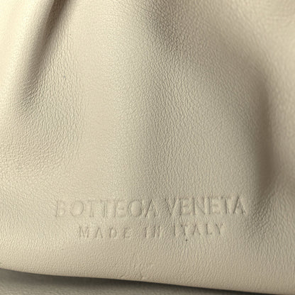 Bottega Veneta Metallic Crinkled Lambskin The Pouch Oversized Clutch Oro 6 of 9