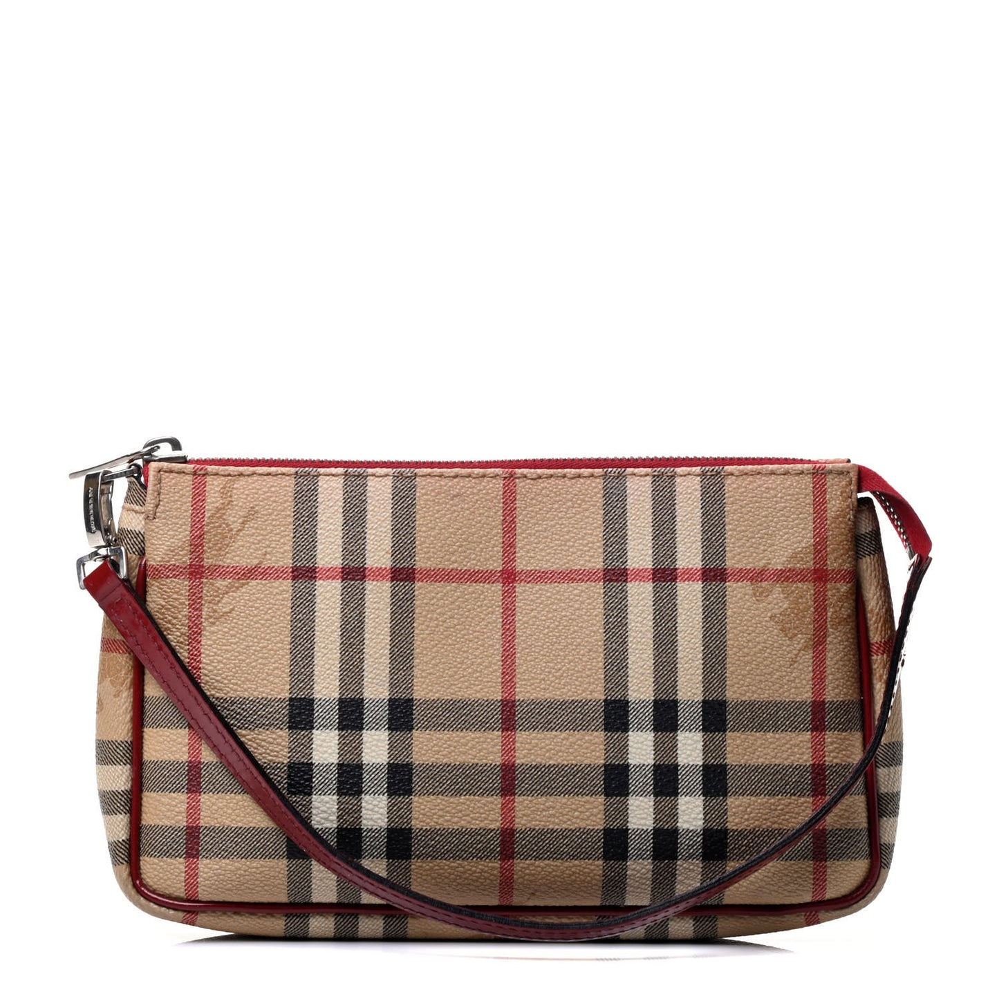 Haymarket Check Pochette Military Red