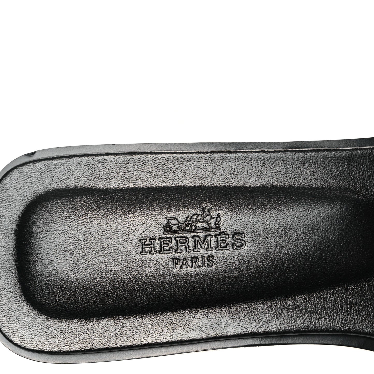 Calfskin Astrologie Bandana Oran Sandals 38 Black White